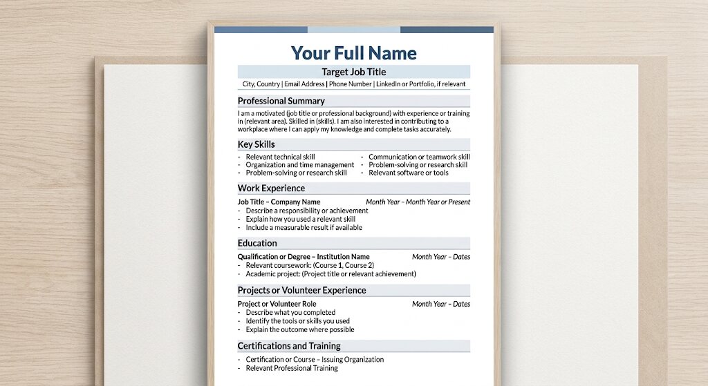 autism resume template Autism Resume Template
