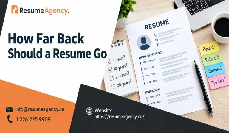 how far back should a resume go