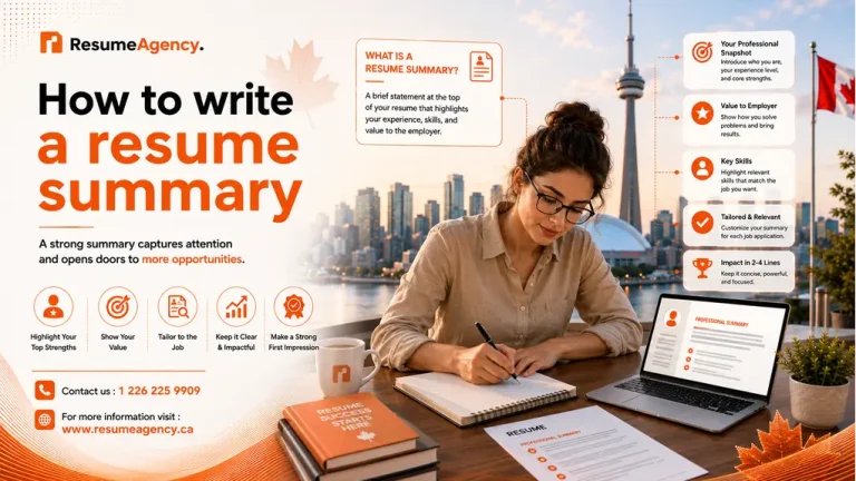 how to write a resume summary