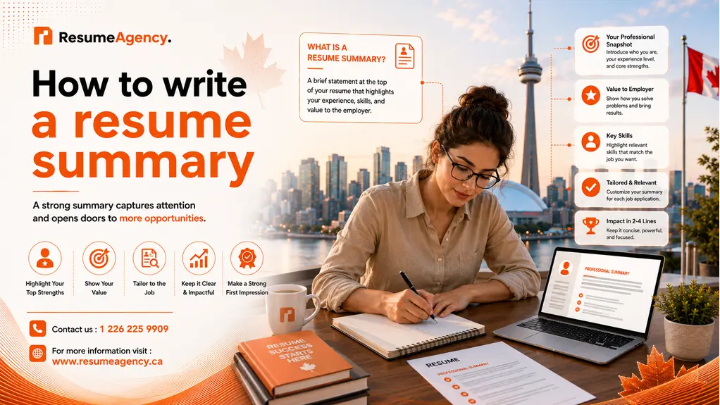 how to write a resume summary