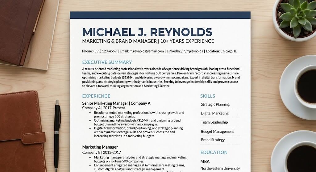 resume summary for mid level roles resume summary for mid level roles