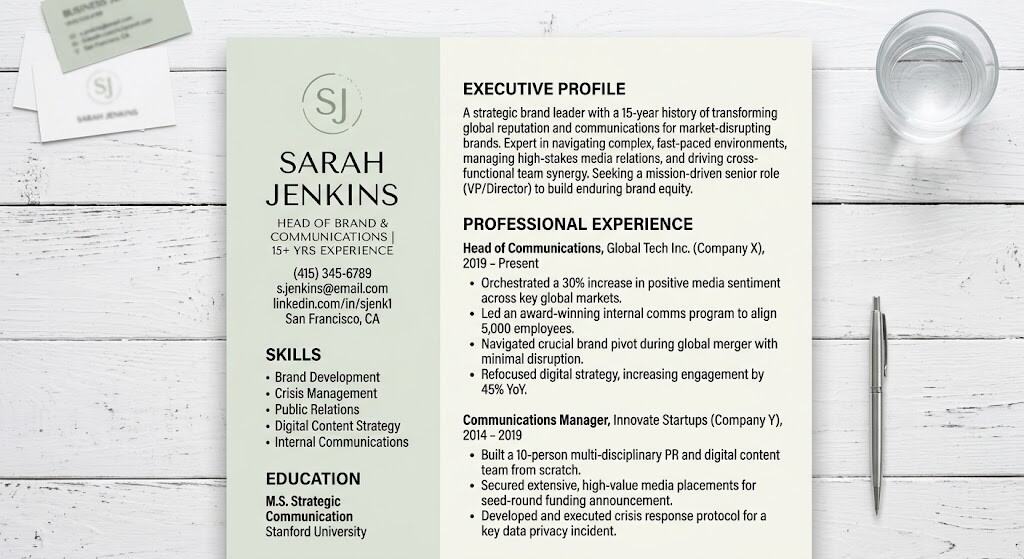 resume summary for senior level role resume summary for senior level role
